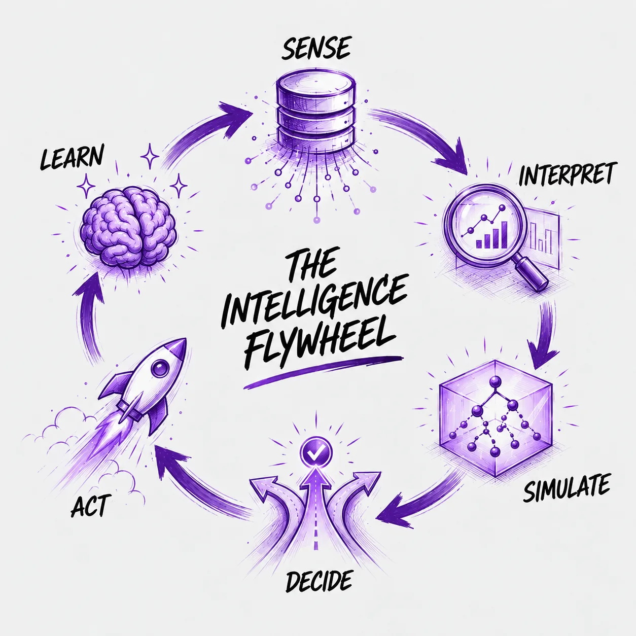 intelligence flywheel